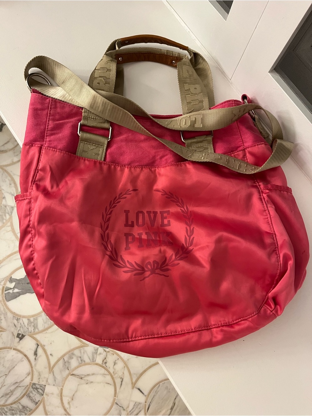 PINK Victoria's Secret Pink 'Love PINK' Tote